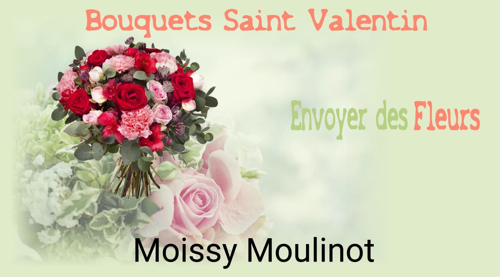 Roses de Saint-Valentin livrées à Moissy-Moulinot